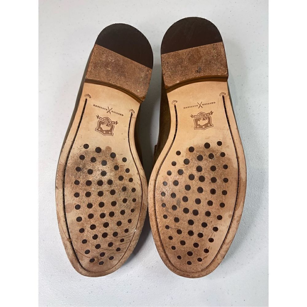 Trask men’s loafers leather size 10 brown - Picture 5 of 7